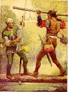 Robin Hood and Little John